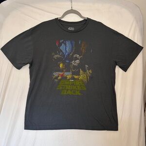 Star Wars  Vfithsun charcoal  screen print  tee size XL